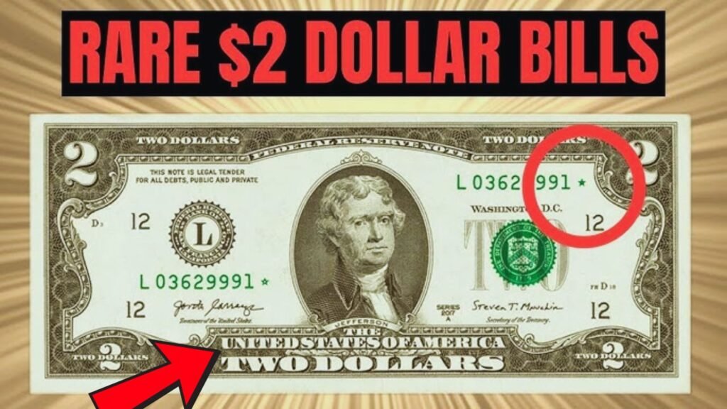 Still In Circulation A 2017 $2 Note with a Rare Serial Number is Now Worth Over $85,000